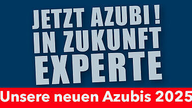 Unsere neuen Azubis 2025 Bild zur News: Unsere neuen Azubis 2025